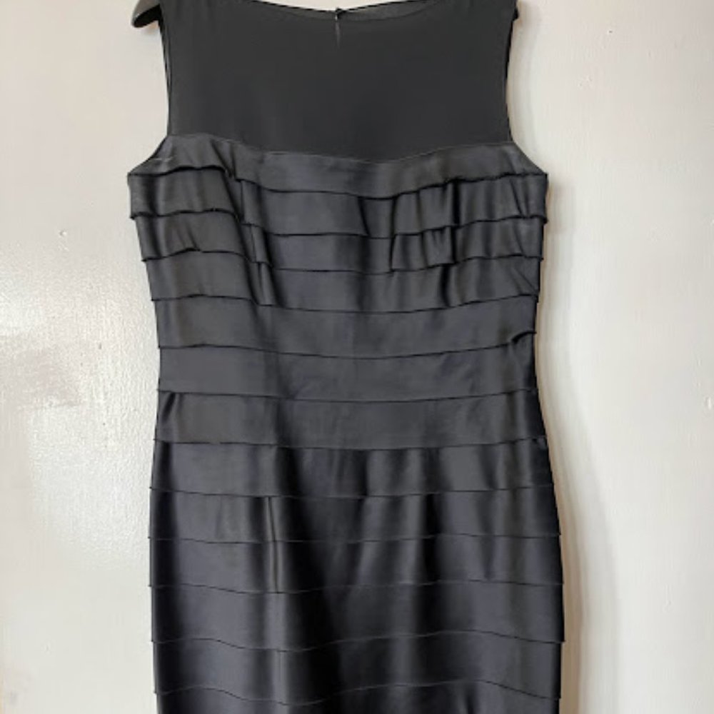 Black cocktail dress